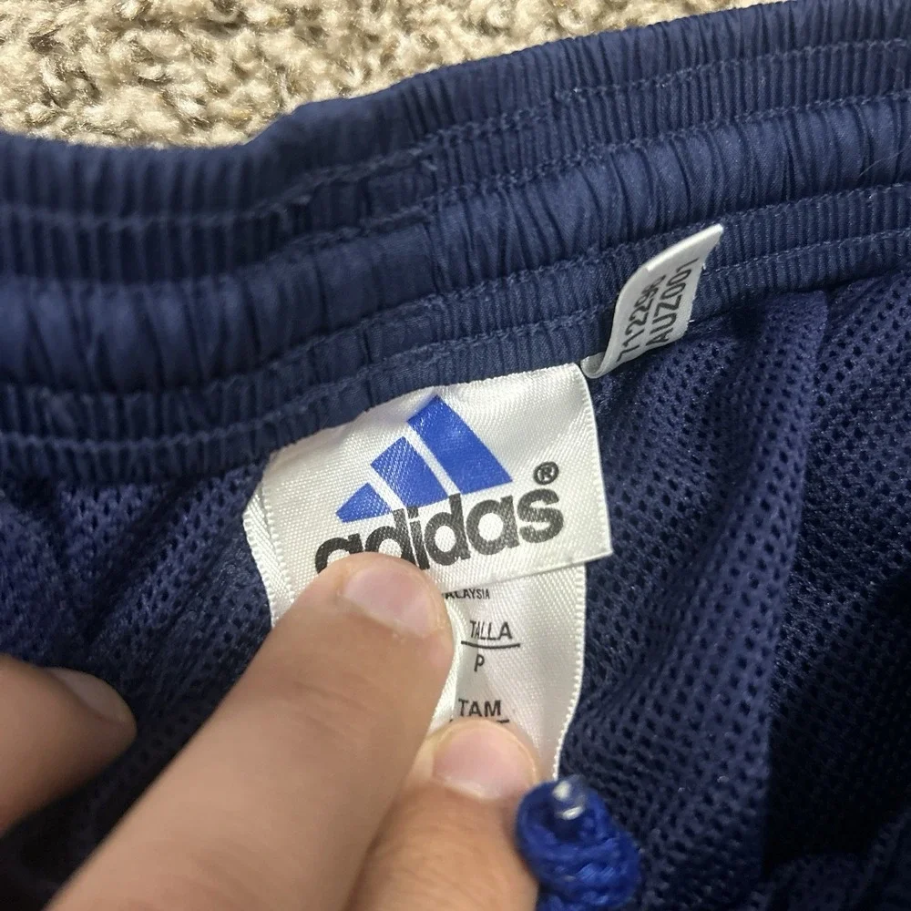 Adidas Y2K Track Pants Mens Small Navy Blue Vintage 712296 AUZ001